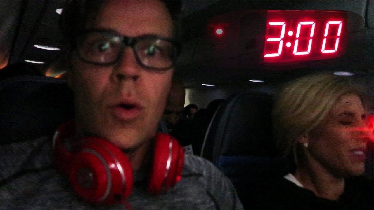 Don't Fly at 3AM Challenge on a plane!