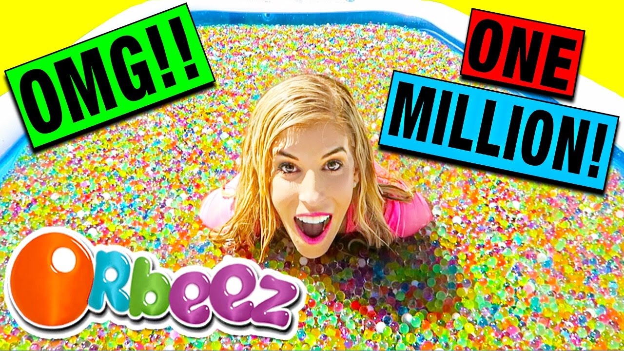1 MILLION ORBEEZ BATH DARE CHALLENGE! (WITH HUGE GIVEAWAY!!)