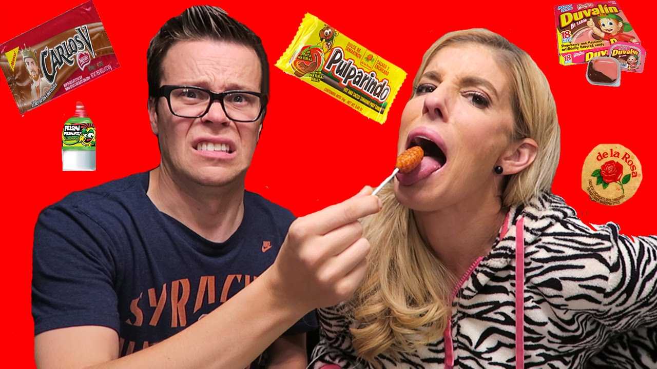 TRYING MEXICAN CANDY