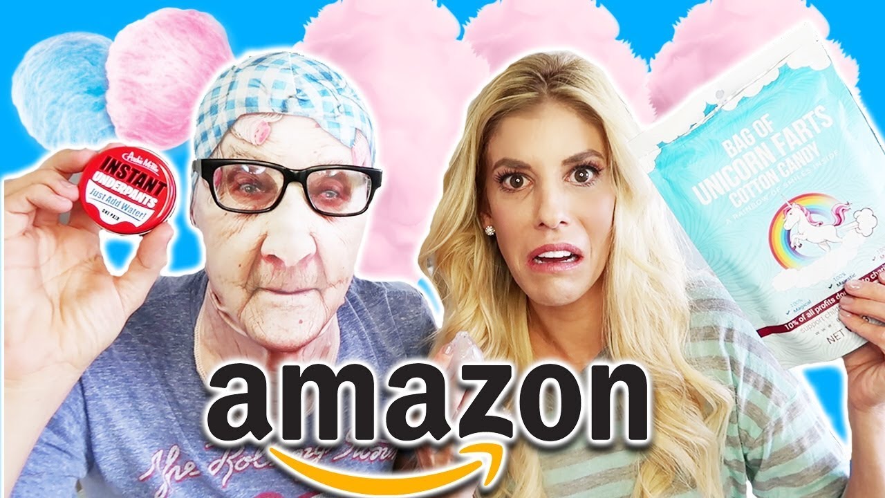 Testing Crazy Amazon Products (Unicorn Farts, Instant Items, Fluffy Slime, Face Mask)