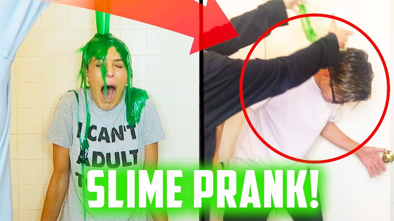 DUMPING SLIME ON HEAD PRANK GONE WRONG! (DAY 156) epic fail