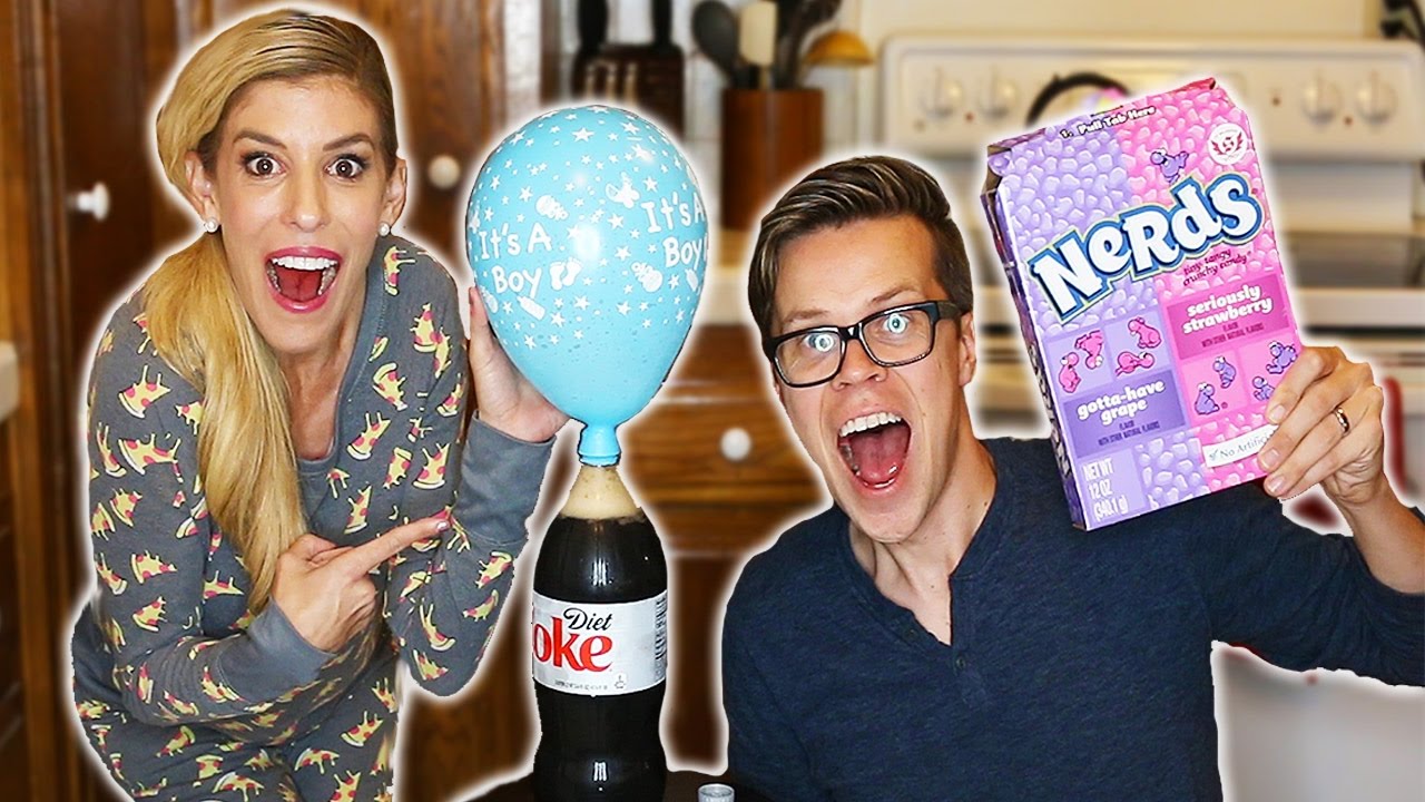 GIANT COKE AND NERDS CANDY BALLOON EXPERIMENT - (DAY 82)