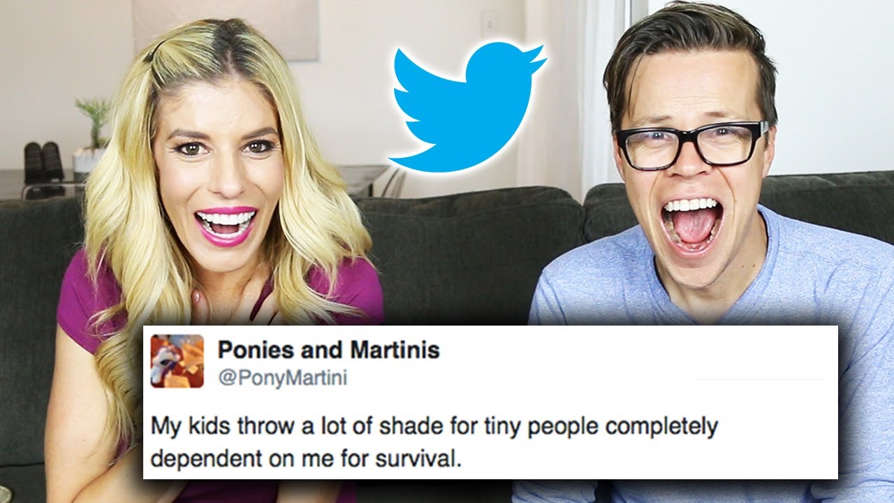 REACTING TO PARENTS FUNNY TWEETS ABOUT THEIR KIDS! (DAY 150) HILARIOUS