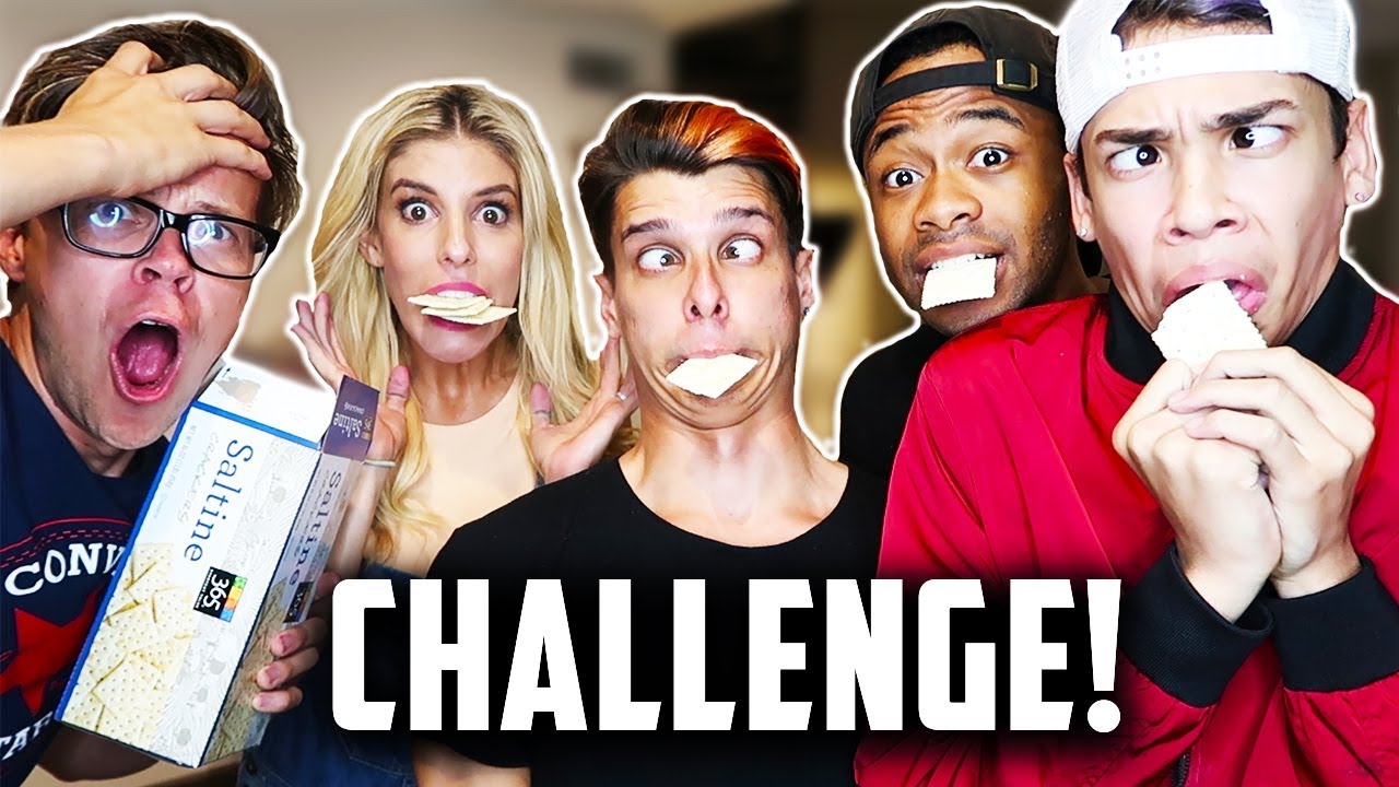 SALTINE CHALLENGE WITH THE CROESBROS! (DAY 220) CRAZY REACTION
