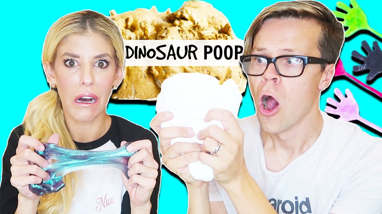 TESTING WEIRD KIDS TOYS! (Floom, Color Changing Putty and Dinosaur Poop)
