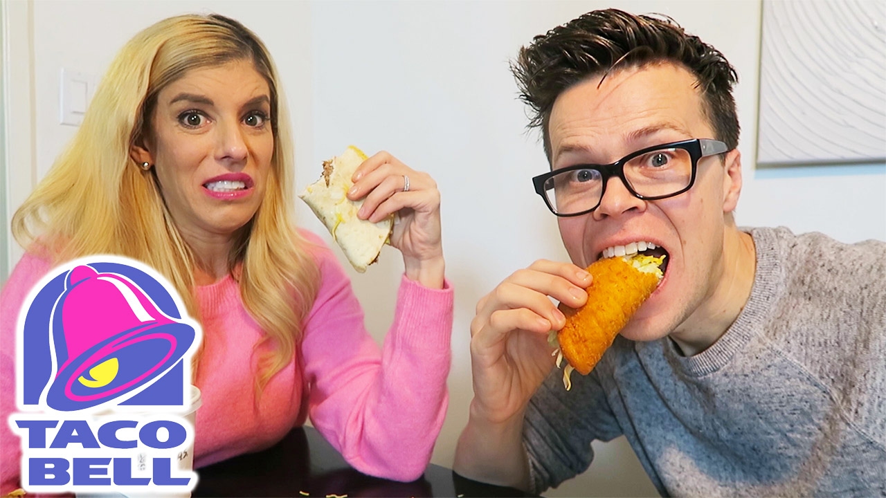 TRYING TACO BELL'S NEW MENU - (DAY 34)