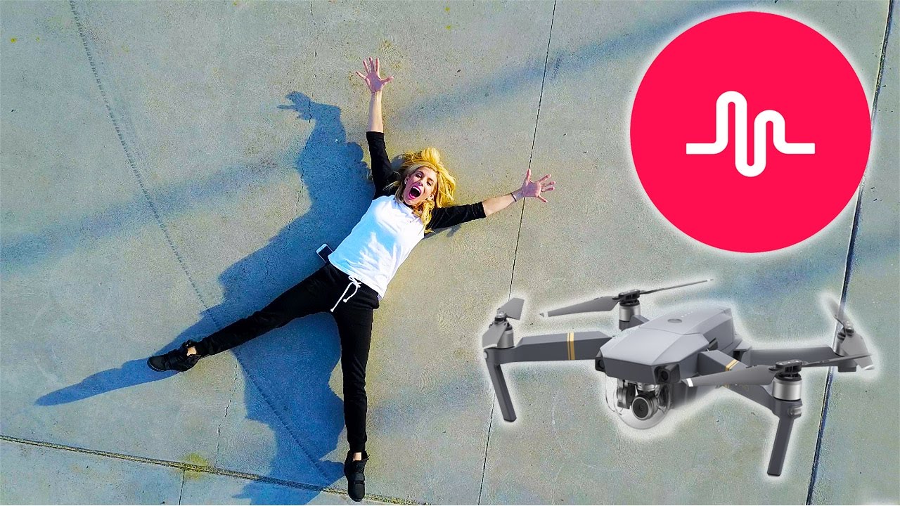 MAKING A MUSICAL.LY ON A DRONE! - (Day 18)