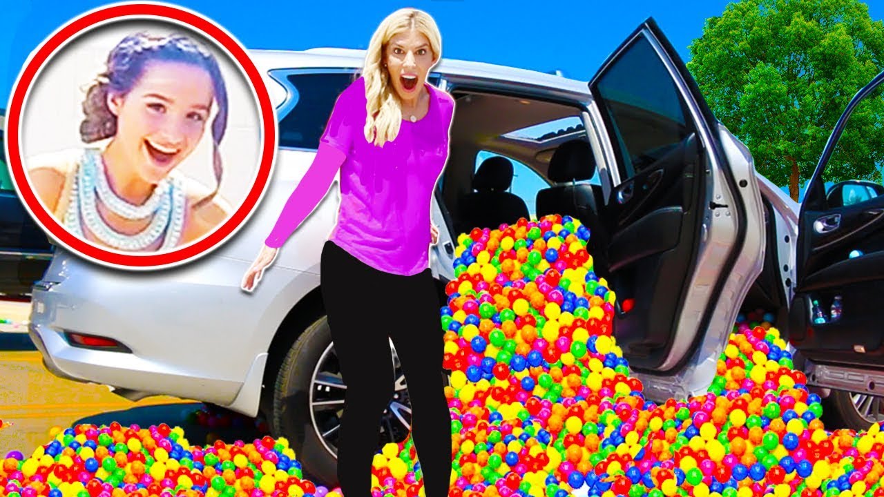 Ball Pit PRANK in the BRATAYLEY Car on the set of Chicken Girls! (Pranking the Leblanc Family)