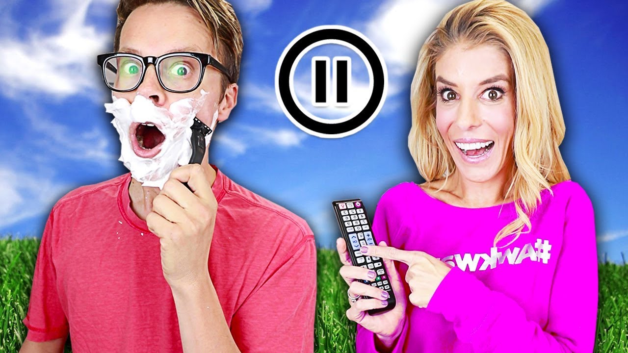 PAUSE CHALLENGE with Matt and Rebecca Zamolo for 24 HOURS! (is Game Master Over...)