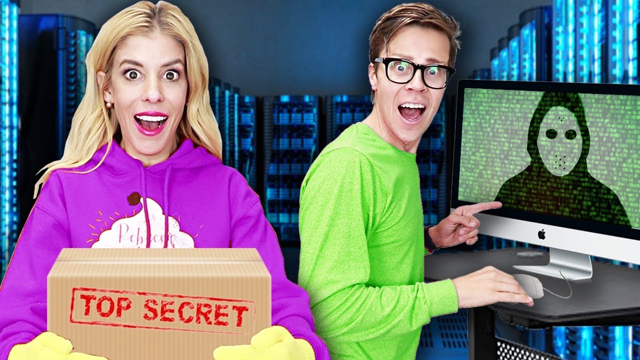 REBECCA ZAMOLO GAME MASTER Hacks CONTROL ROOM & TOP SECRET Box! (24 hour Escape Room Clues)
