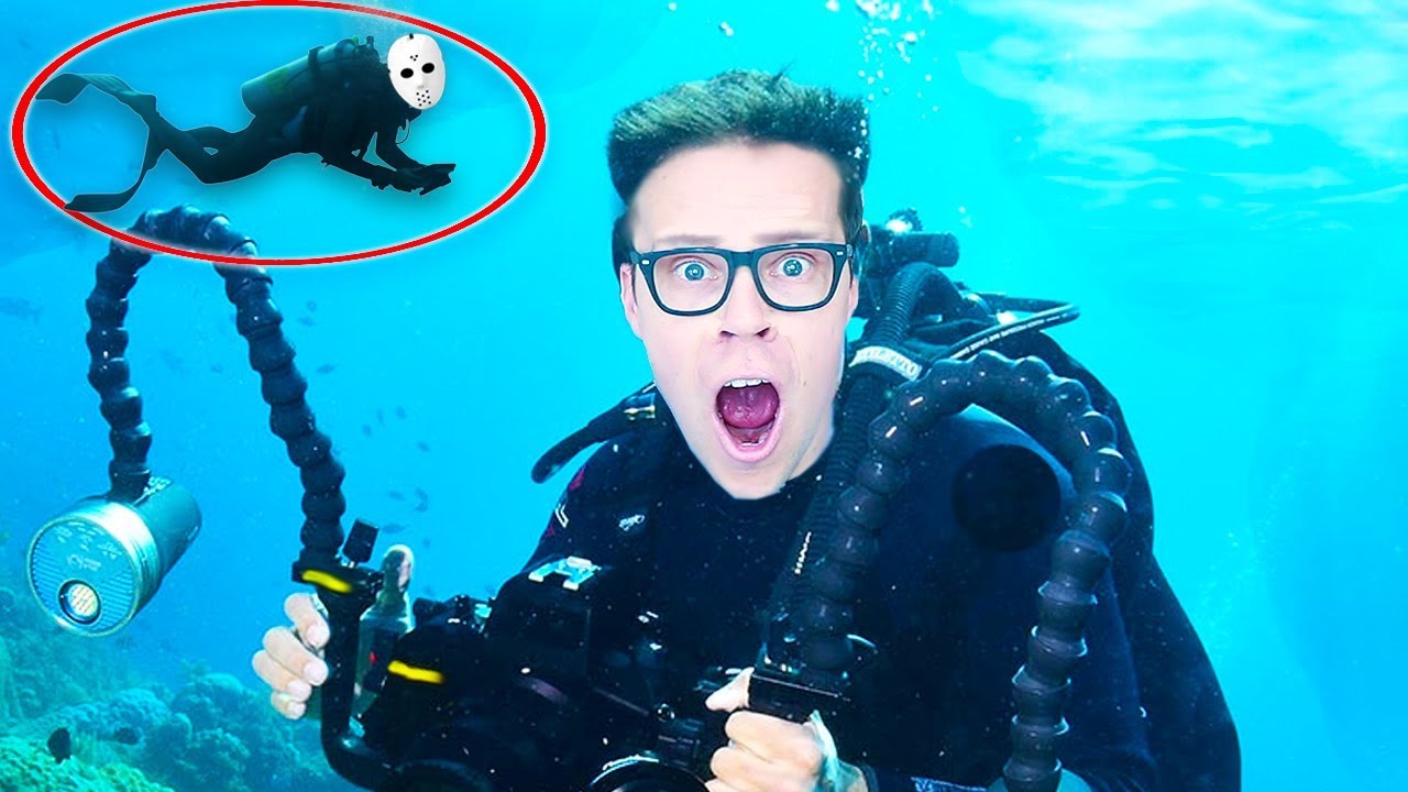 Searching for UNDERWATER TREASURE Box & Escaping GAME MASTER Drone (Secret Plans in Real Life)