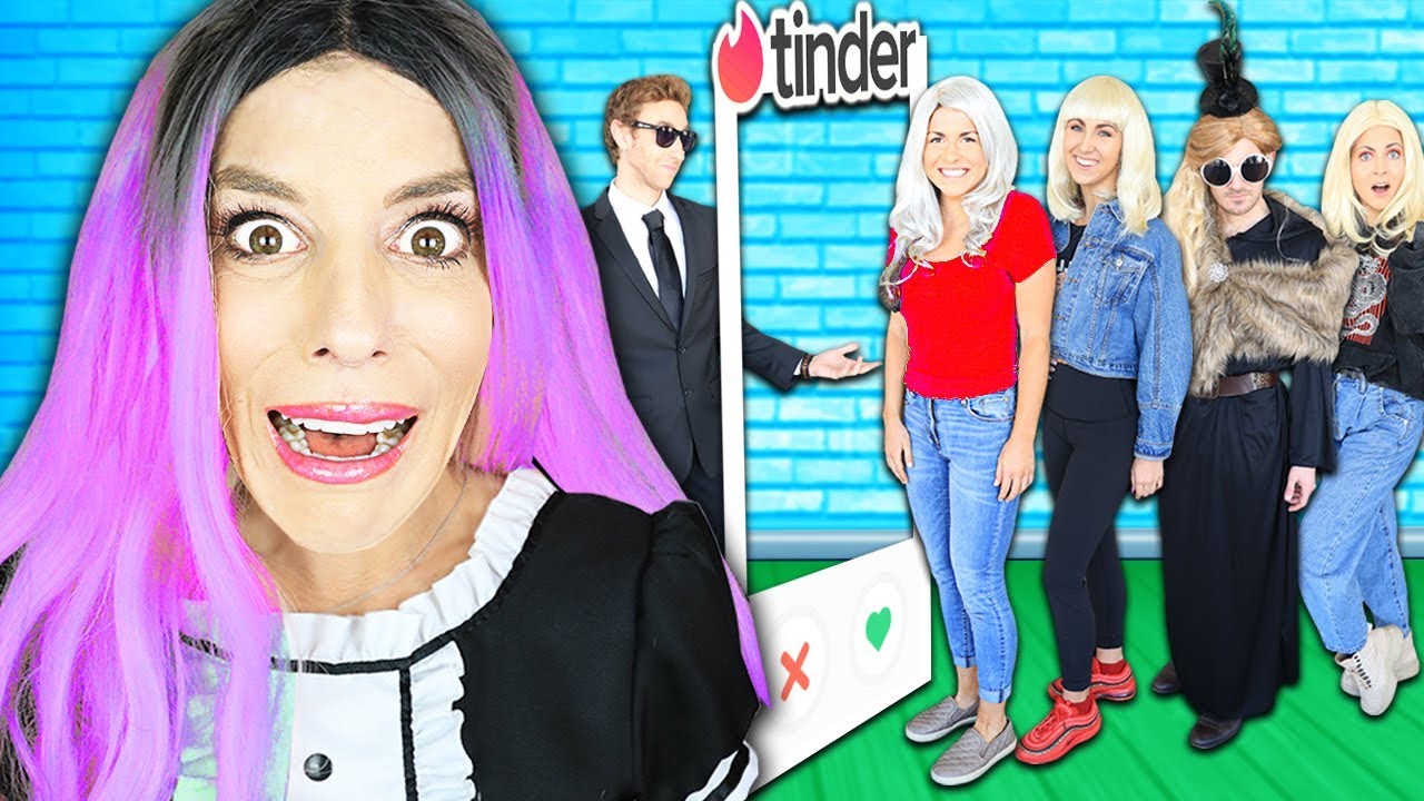 Tinder In Real Life Dating Game To Find New CRUSH! (Best Friend GMI Agent Missing) Rebecca Zamolo