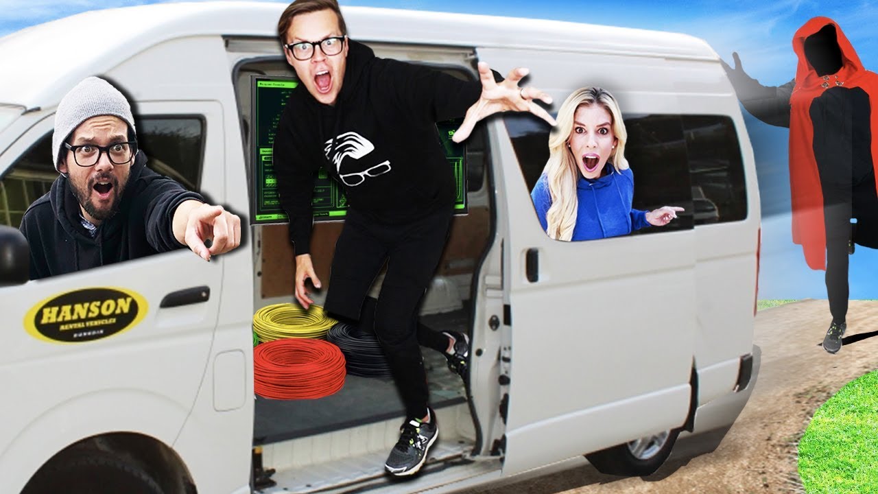 We Stole Spy Hacker Van for 24 Hours! (Game Master Event Clues inside)