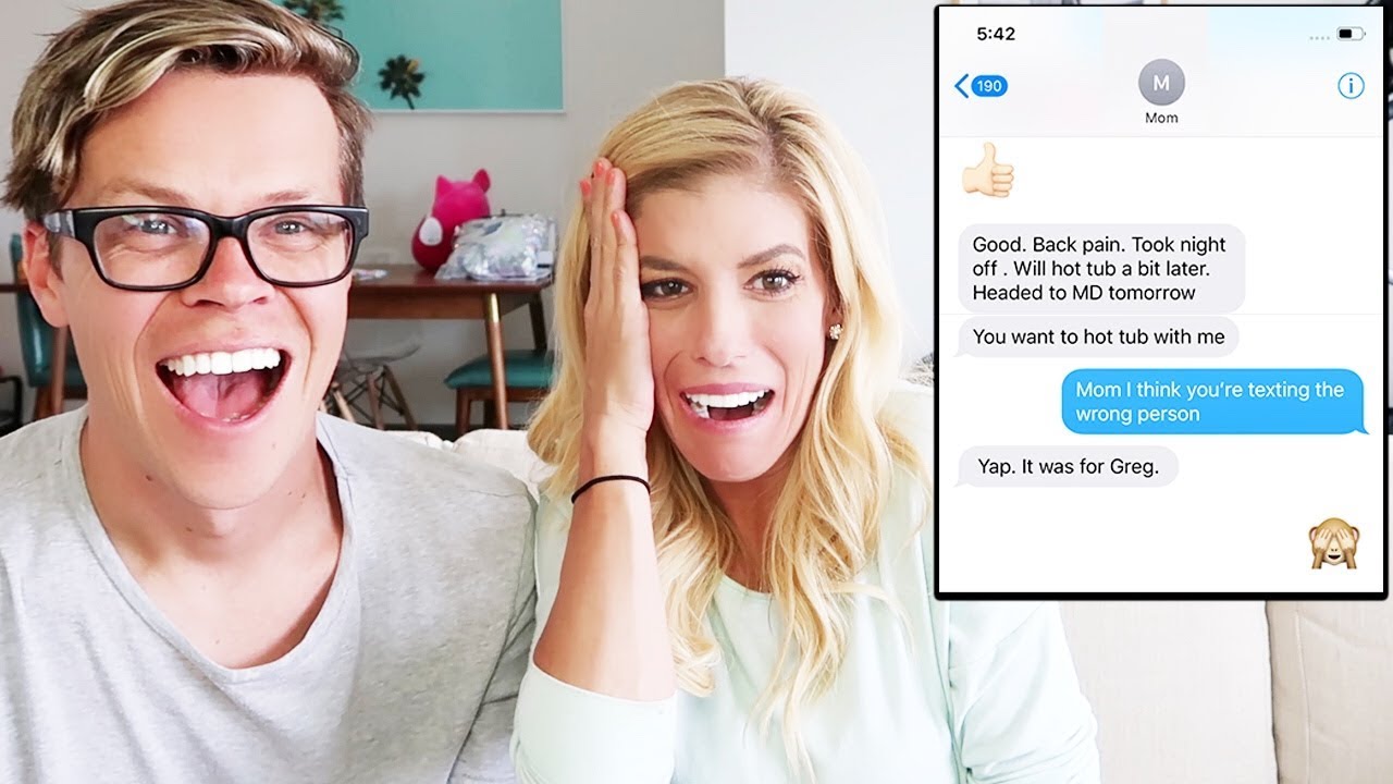 Why Did She Send this? Reacting to Texts from Our Moms!
