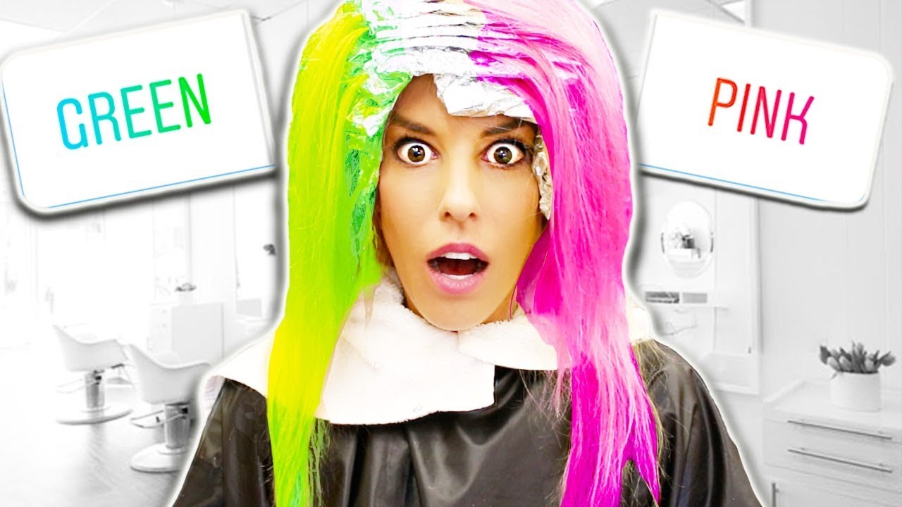 i let my INSTAGRAM FOLLOWERS Control My NEW HAiR COLOR!