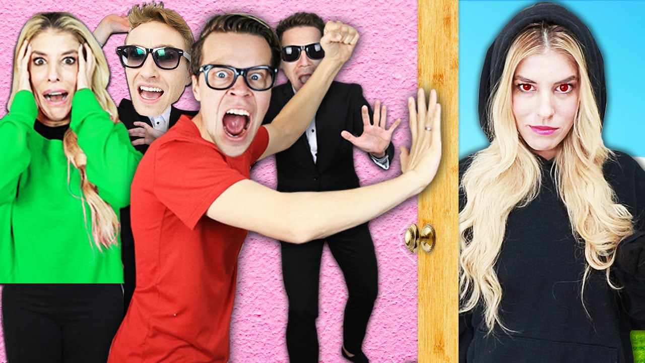 BREAKING INTO RZ TWIN ESCAPE ROOM to Rescue Best Friend! (Game Master Found Surprising Crush)