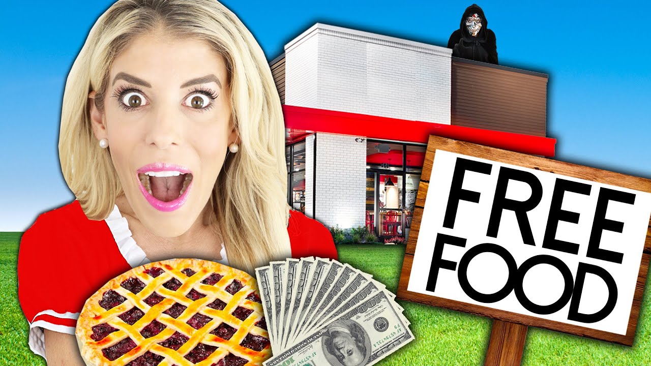 Buying A Restaurant and Giving Away Free Food For 24 Hours! (Emotional Surprise) Rebecca Zamolo