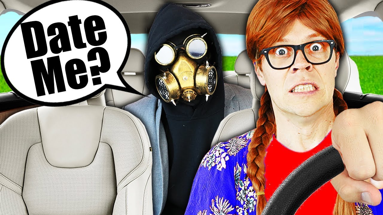 Picked Up Mr. X In an Uber Disguise for 24 Hours! (Gone Wrong) Matt and Rebecca