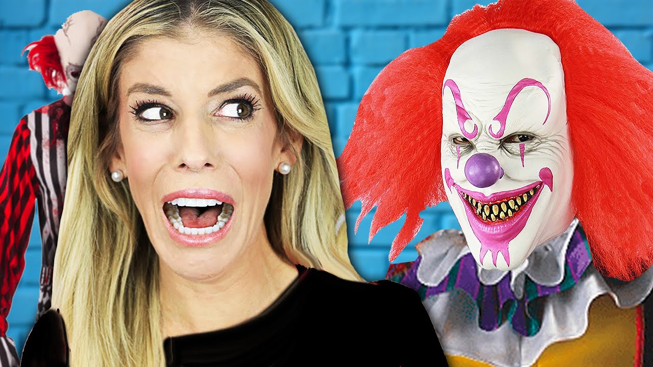 Rebecca Faces Her Biggest Fear of Clowns! (Magic Trick Pranks on Best Friend)