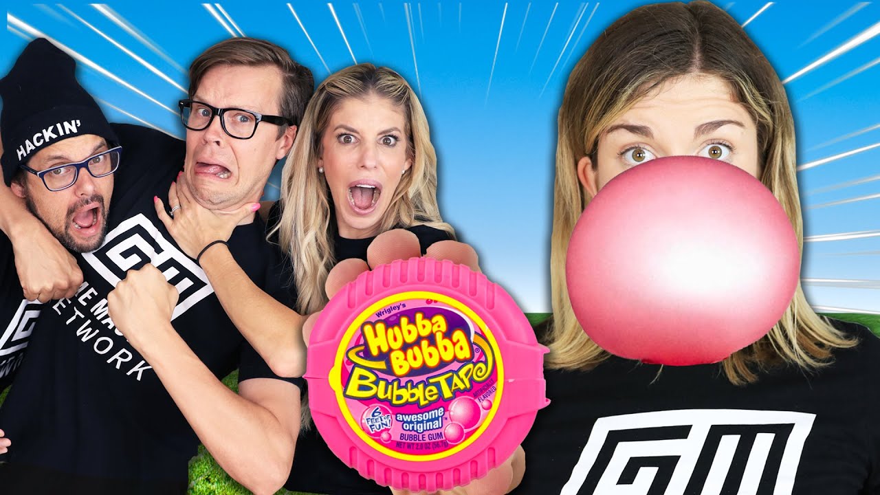 Bubble Gum Blowing Challenge - Game Master Network