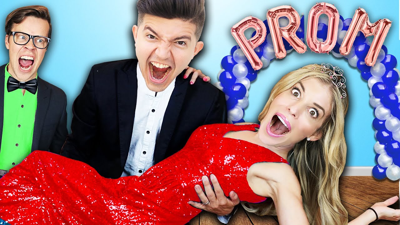 Preston Crashed our Prom inside our HOUSE!