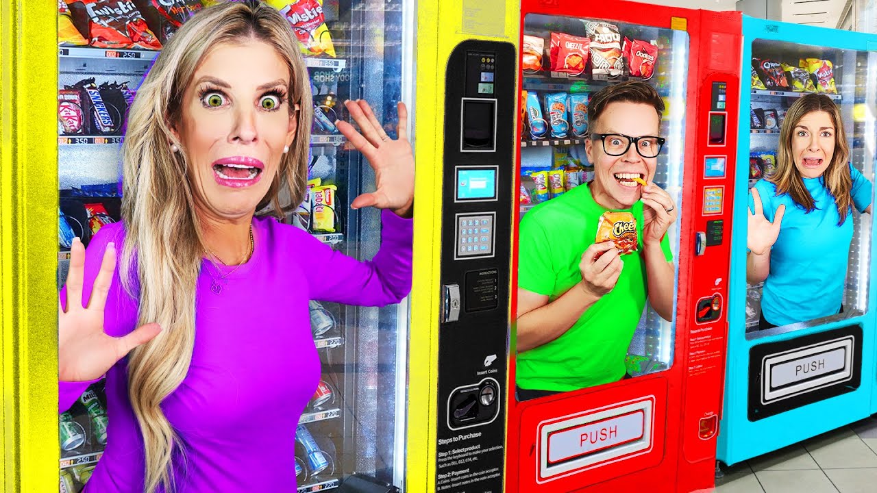 Last to Leave Vending Machine Wins $10,000 - Rebecca Zamolo
