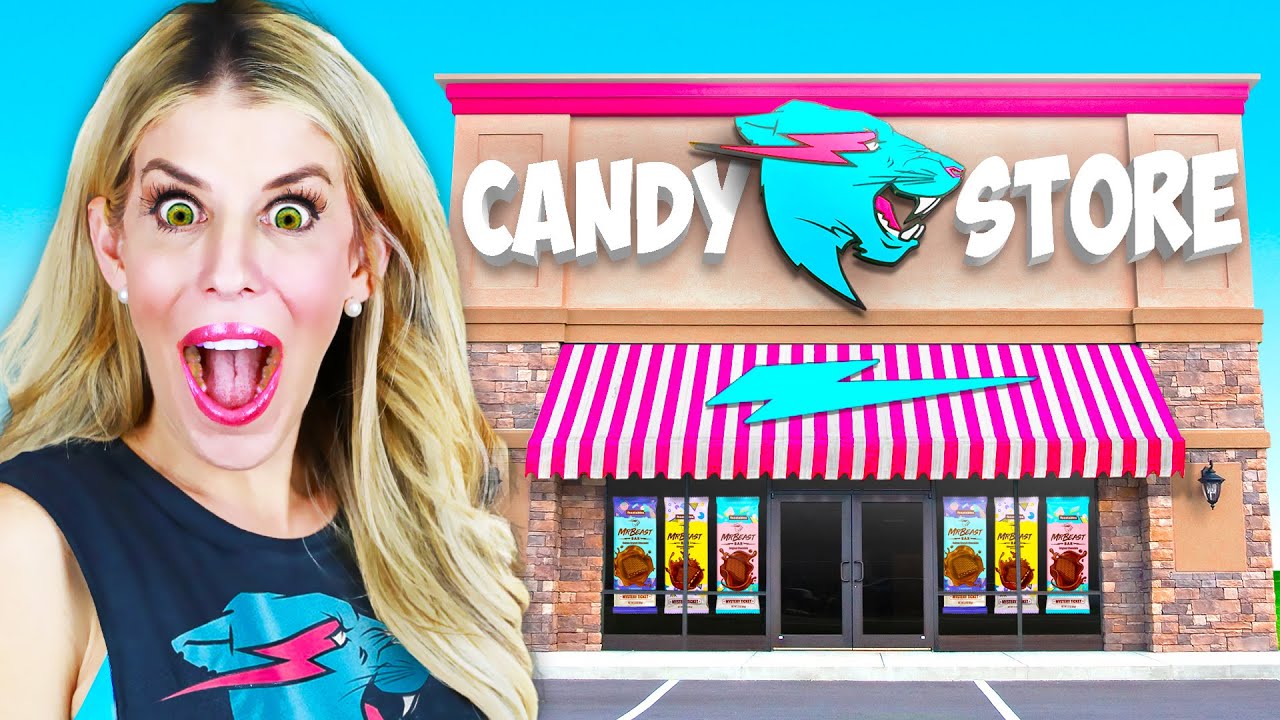 I Opened The Worlds First MrBeast Candy Store