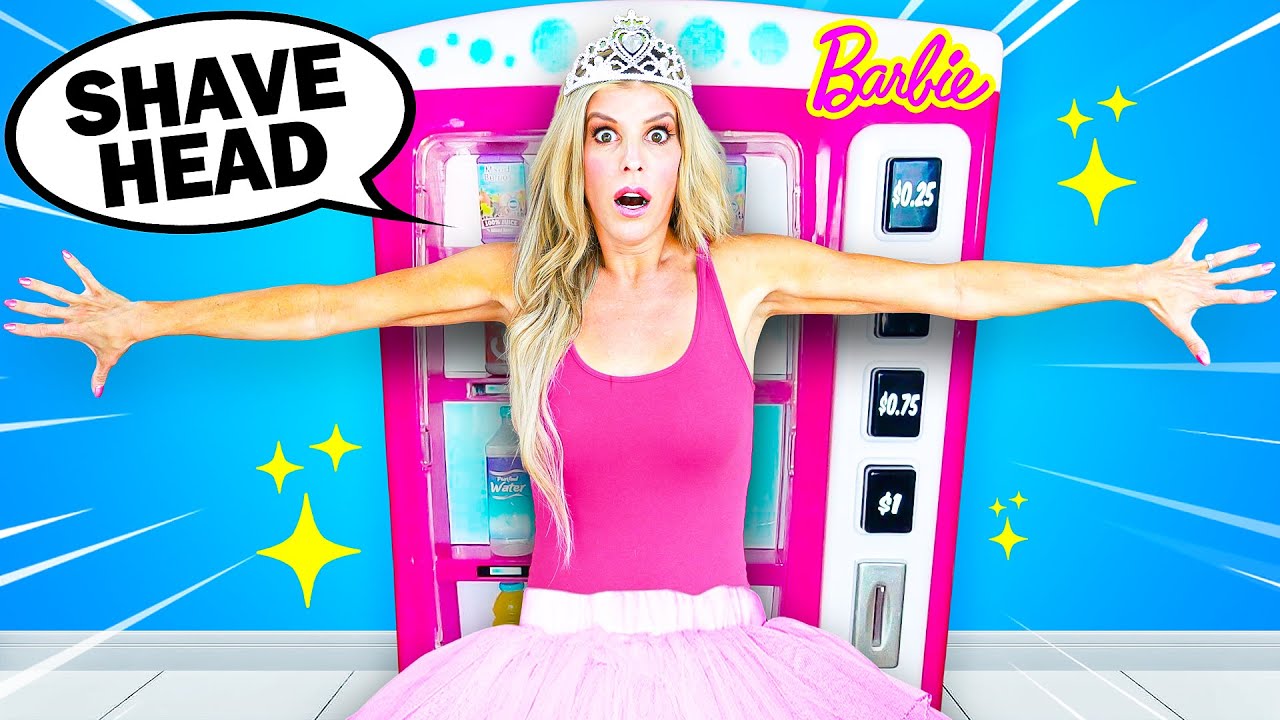 Barbie Vending Machine Controls My Life for a Day