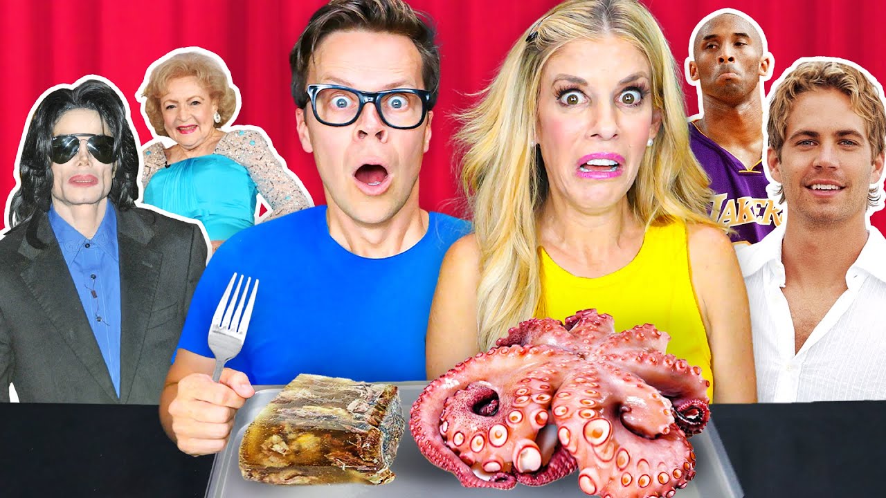 Eating FAMOUS CELEBS Last Meals