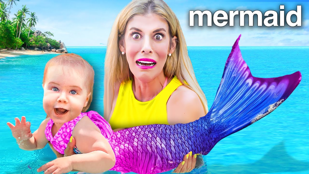 Transforming My Daughter Into A Mermaid *emotional*